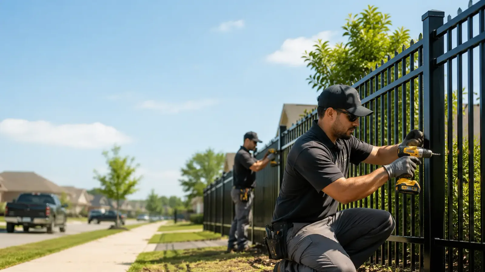 Metal Fence Installation in Le Roy, MN